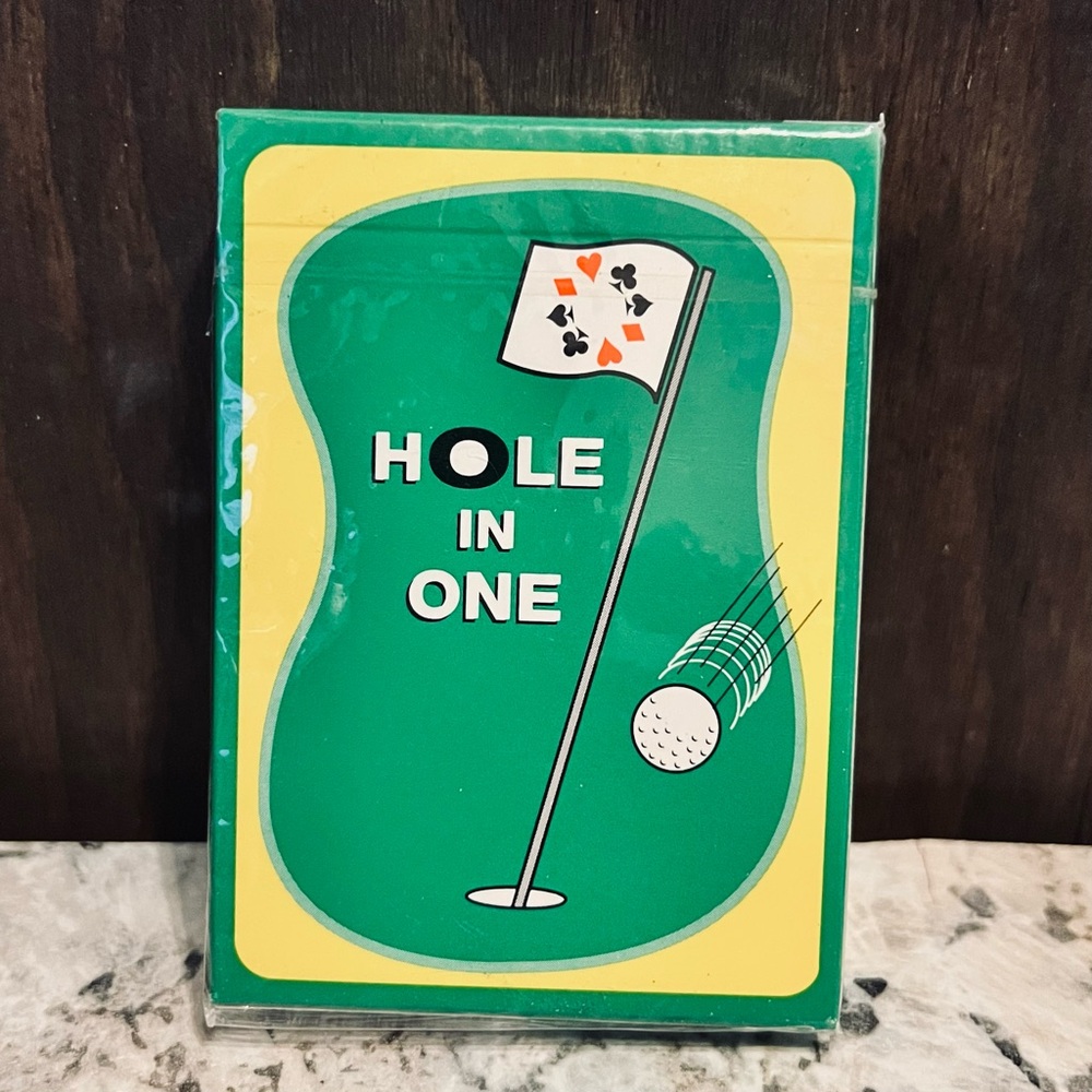 Hole In One Golf Playing Cards By Golf Gifts & Gallery ~ Cards w/Golf Quotes